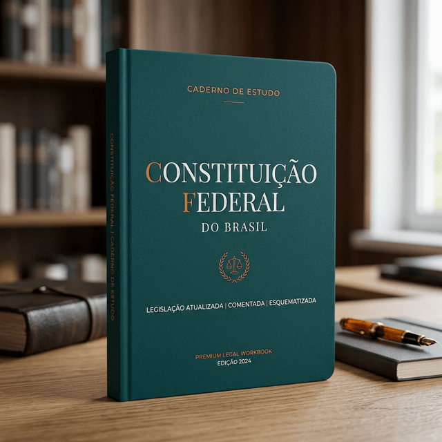 Capa Caderno Constituição Federal